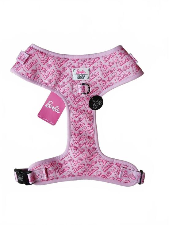 Sassy Woof Other - NWT Barbie x Sassy Woof XXL Adjustable Dog Harness Pink Pet Harness Barbiecore
